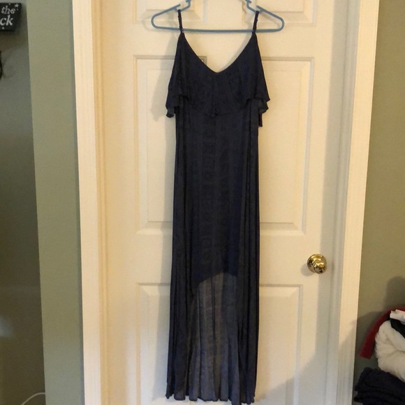 Rewind Dresses Juniors Long Tapered Dress Poshmark